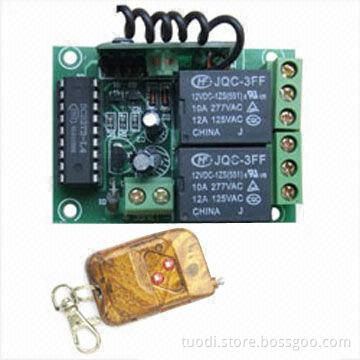 Wireless remote motor control switch